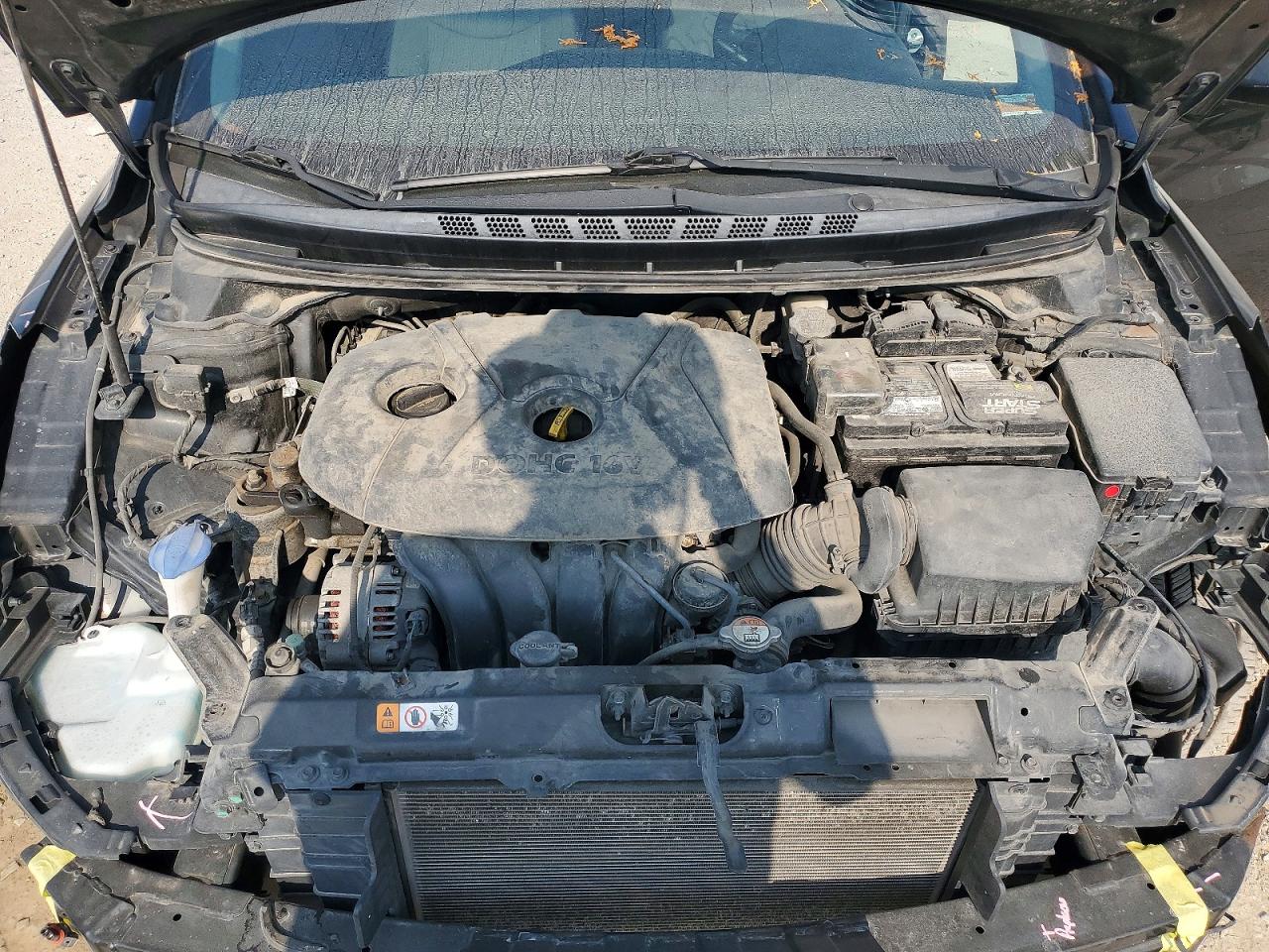 2015 Hyundai Elantra Se Черный vin: 5NPDH4AE5FH616610