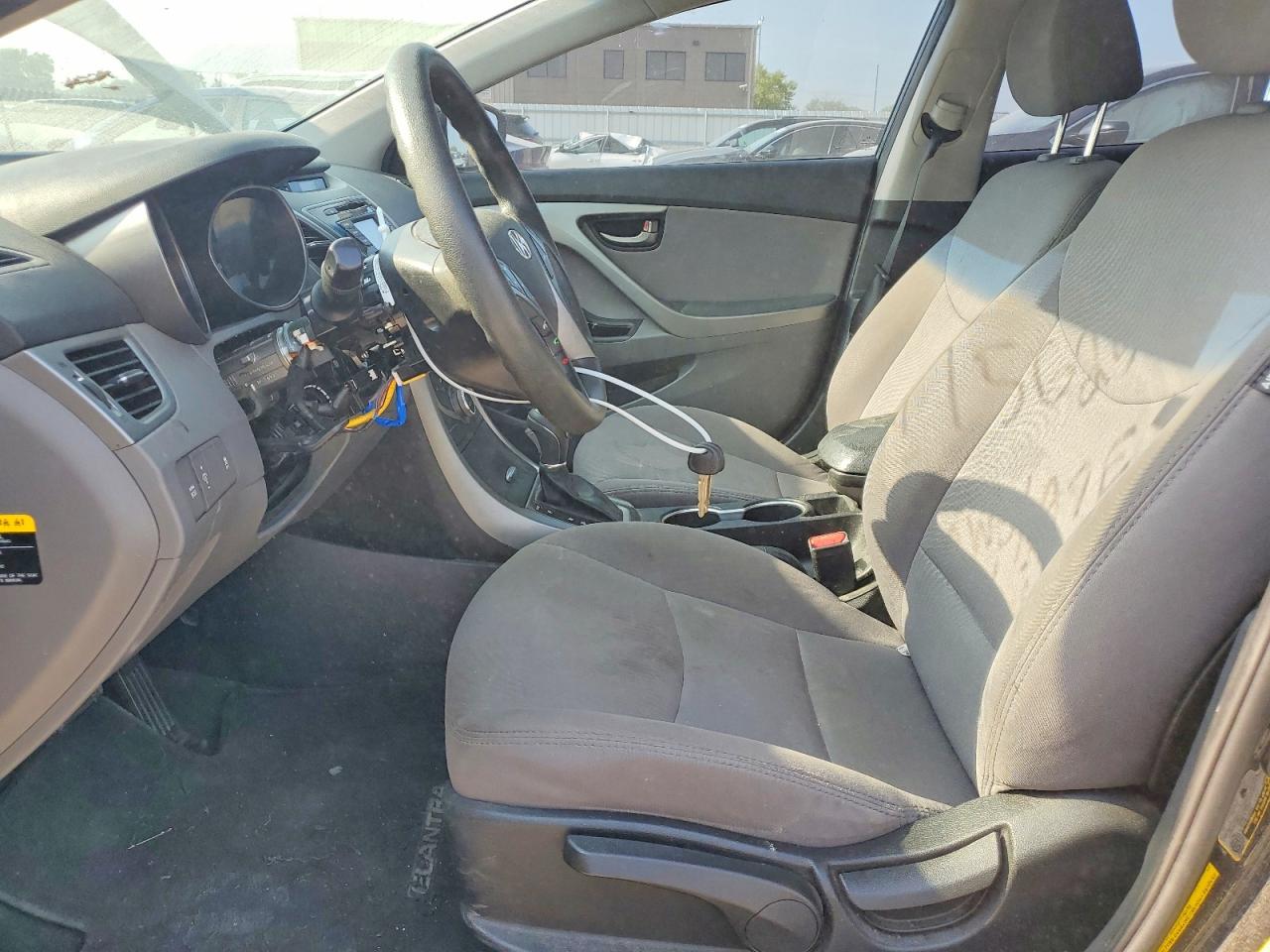 2015 Hyundai Elantra Se Черный vin: 5NPDH4AE5FH616610