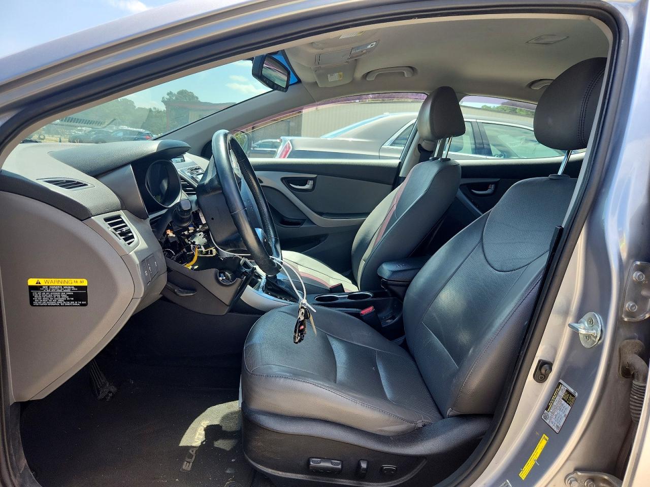 2015 Hyundai Elantra Limited Silver vin: 5NPDH4AE5FH619426