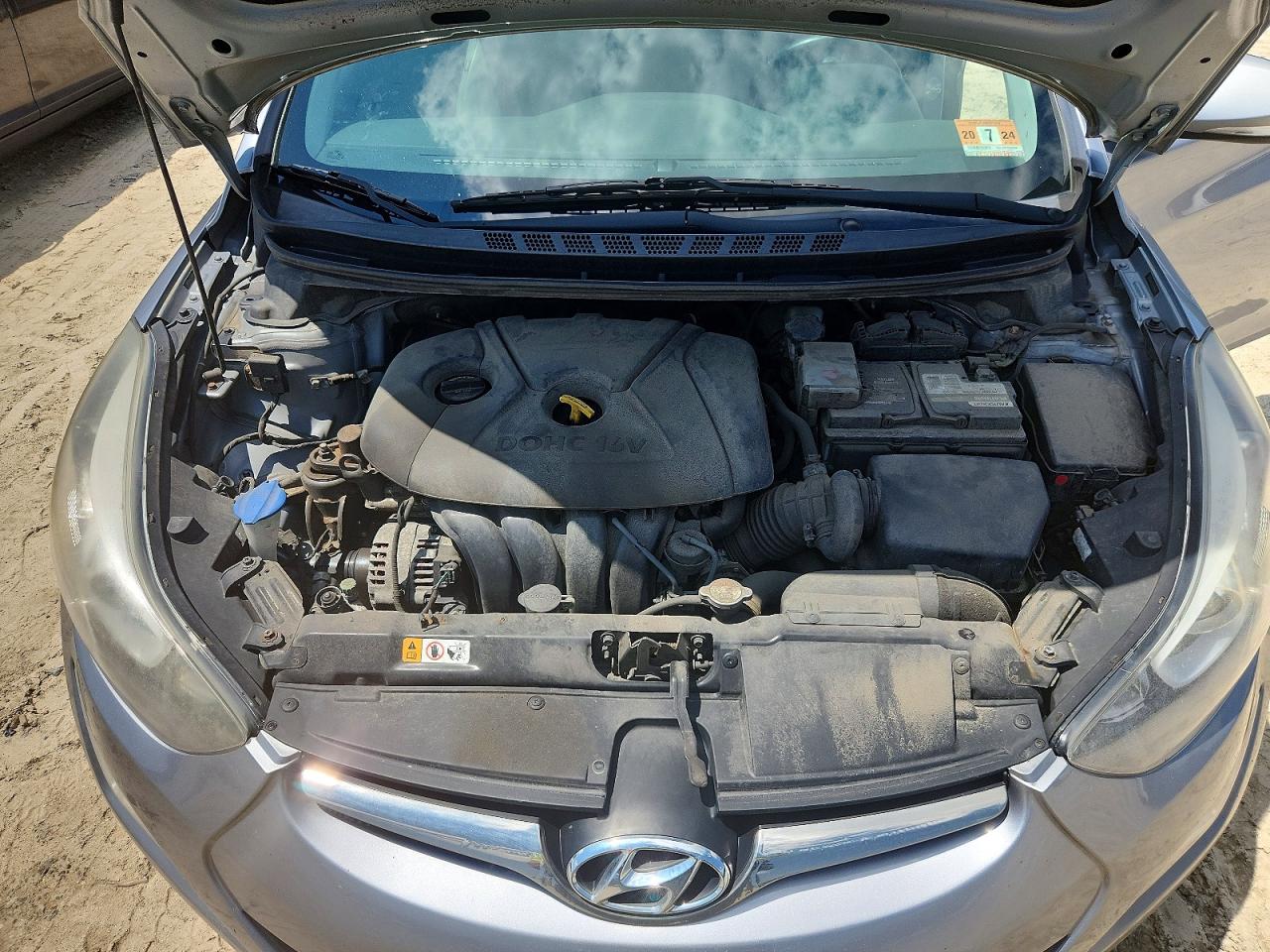 2015 Hyundai Elantra Limited Silver vin: 5NPDH4AE5FH619426