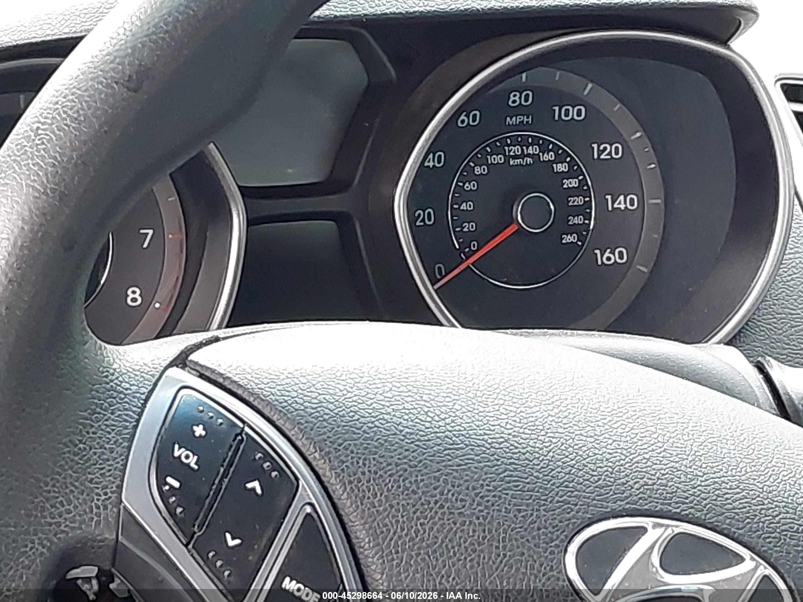 2015 Hyundai Elantra Se Blue vin: 5NPDH4AE5FH624805