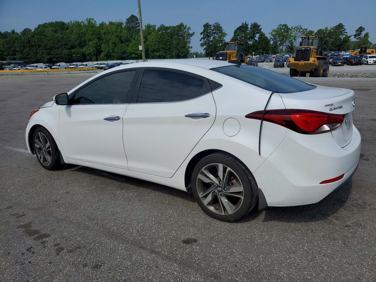 2015 Hyundai Elantra Limited White vin: 5NPDH4AE5FH625534
