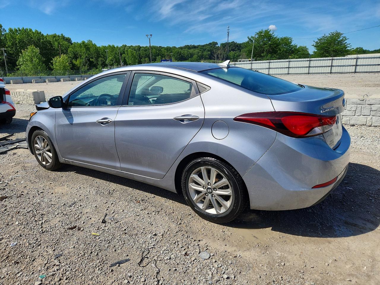 2015 Hyundai Elantra Se Серебряный vin: 5NPDH4AE5FH628370