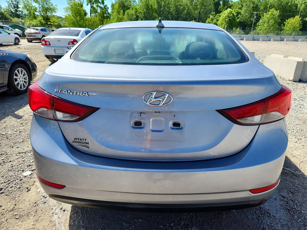 2015 Hyundai Elantra Se Серебряный vin: 5NPDH4AE5FH628370