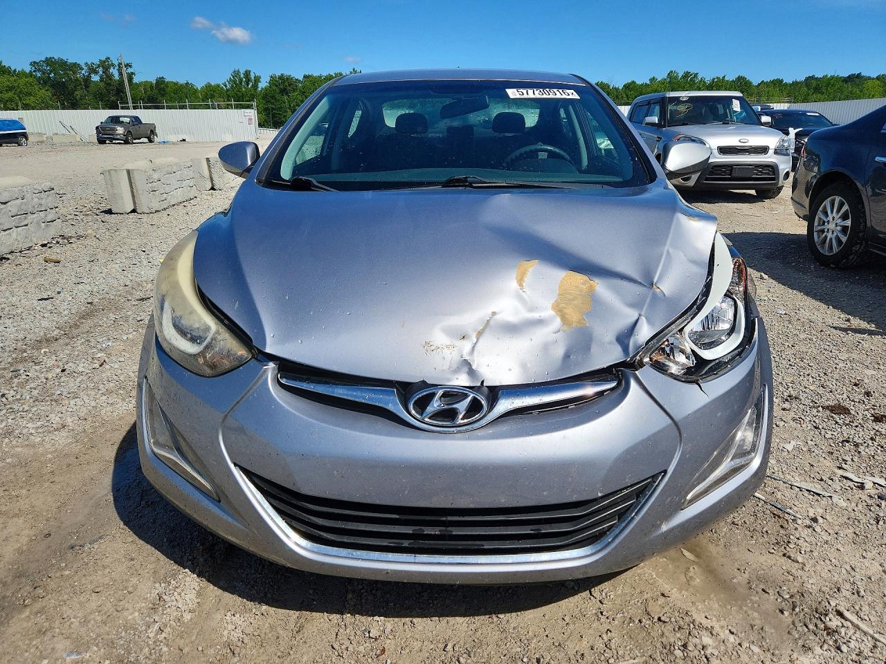 2015 Hyundai Elantra Se Серебряный vin: 5NPDH4AE5FH628370