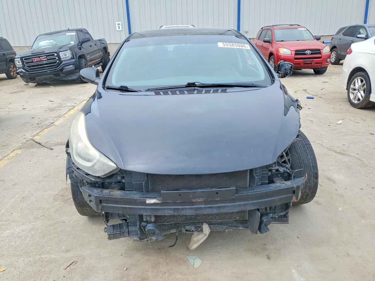 2015 Hyundai Elantra Se Gray vin: 5NPDH4AE5FH636548