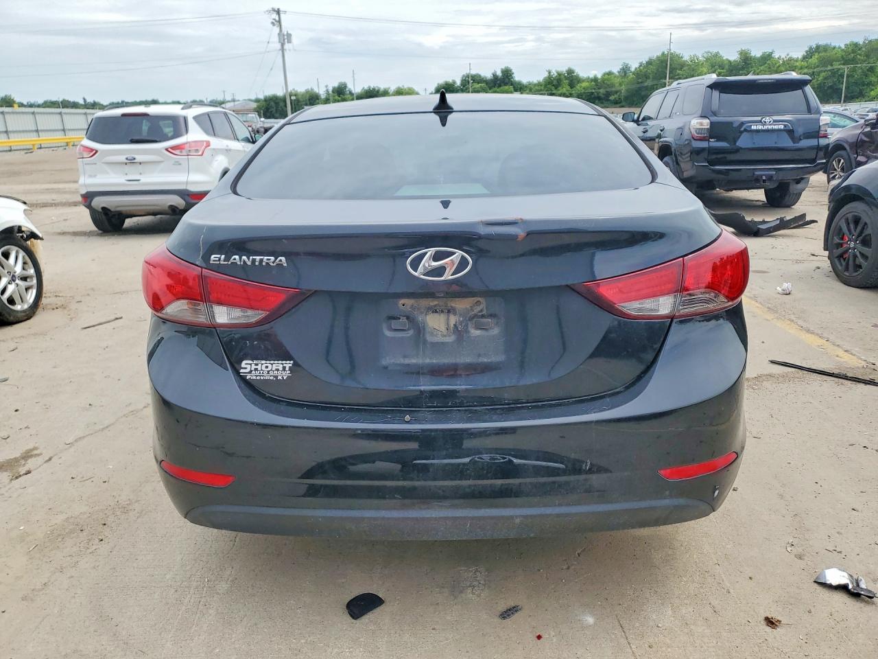 2015 Hyundai Elantra Se Gray vin: 5NPDH4AE5FH636548