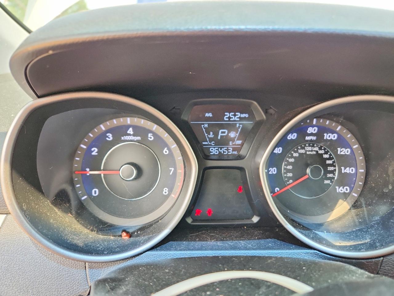 2015 Hyundai Elantra Se Gray vin: 5NPDH4AE5FH638753