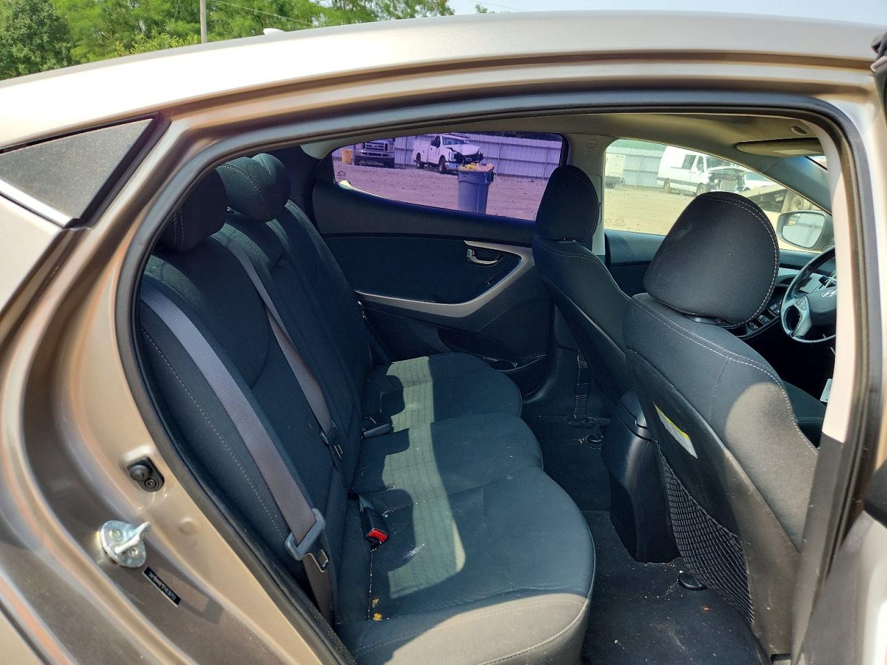 2015 Hyundai Elantra Se Gray vin: 5NPDH4AE5FH638753