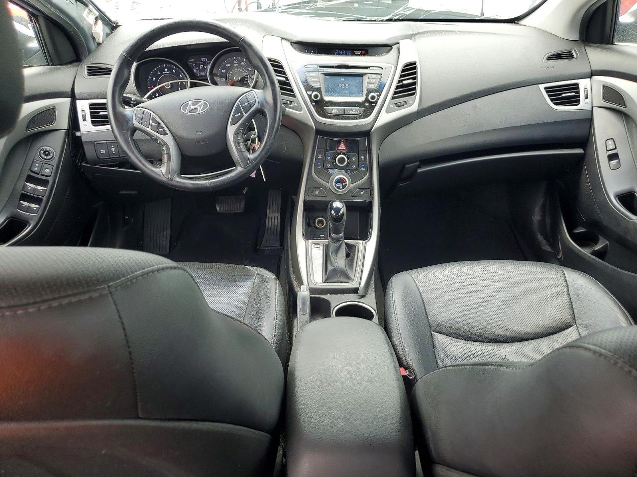 2015 Hyundai Elantra Limited Silver vin: 5NPDH4AE5FH639904