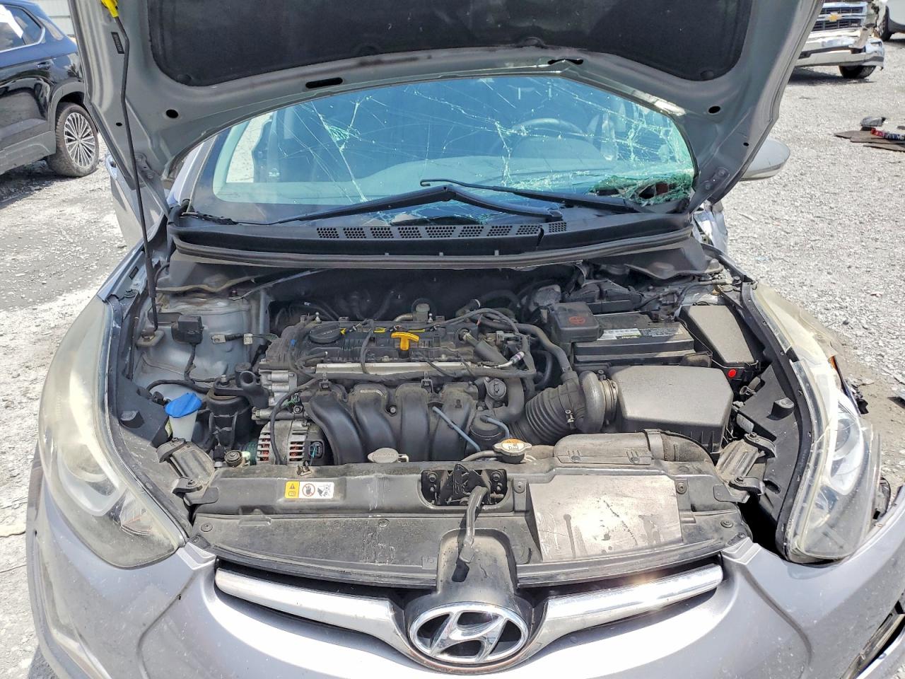 2015 Hyundai Elantra Limited Silver vin: 5NPDH4AE5FH639904
