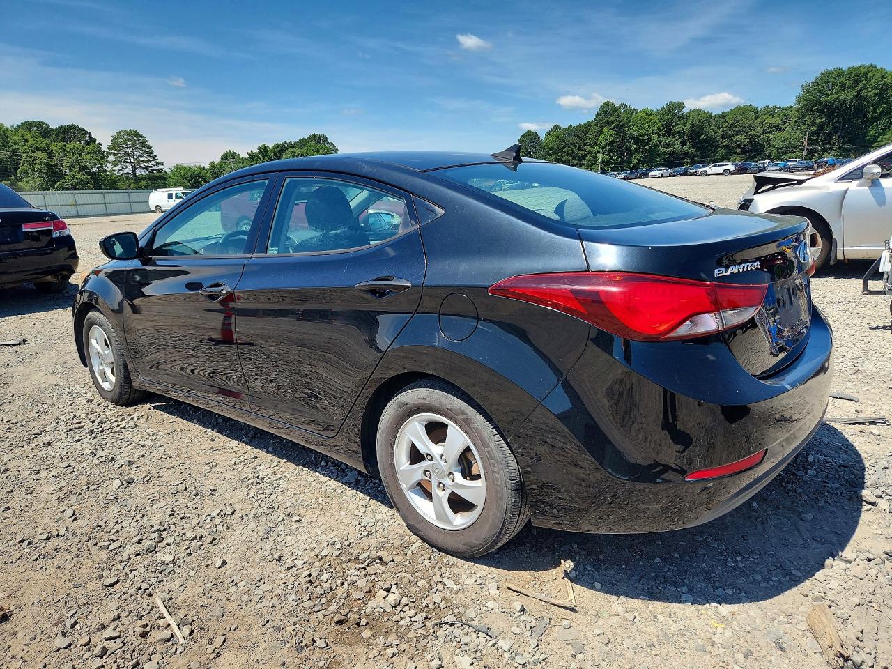2015 Hyundai Elantra Se Black vin: 5NPDH4AE5FH647033