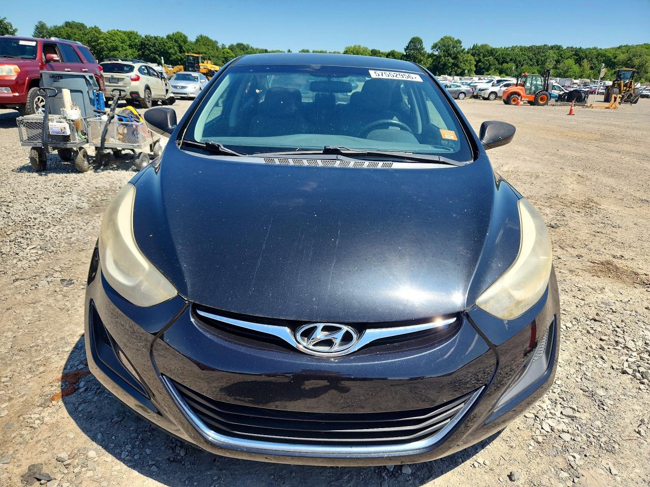 2015 Hyundai Elantra Se Black vin: 5NPDH4AE5FH647033