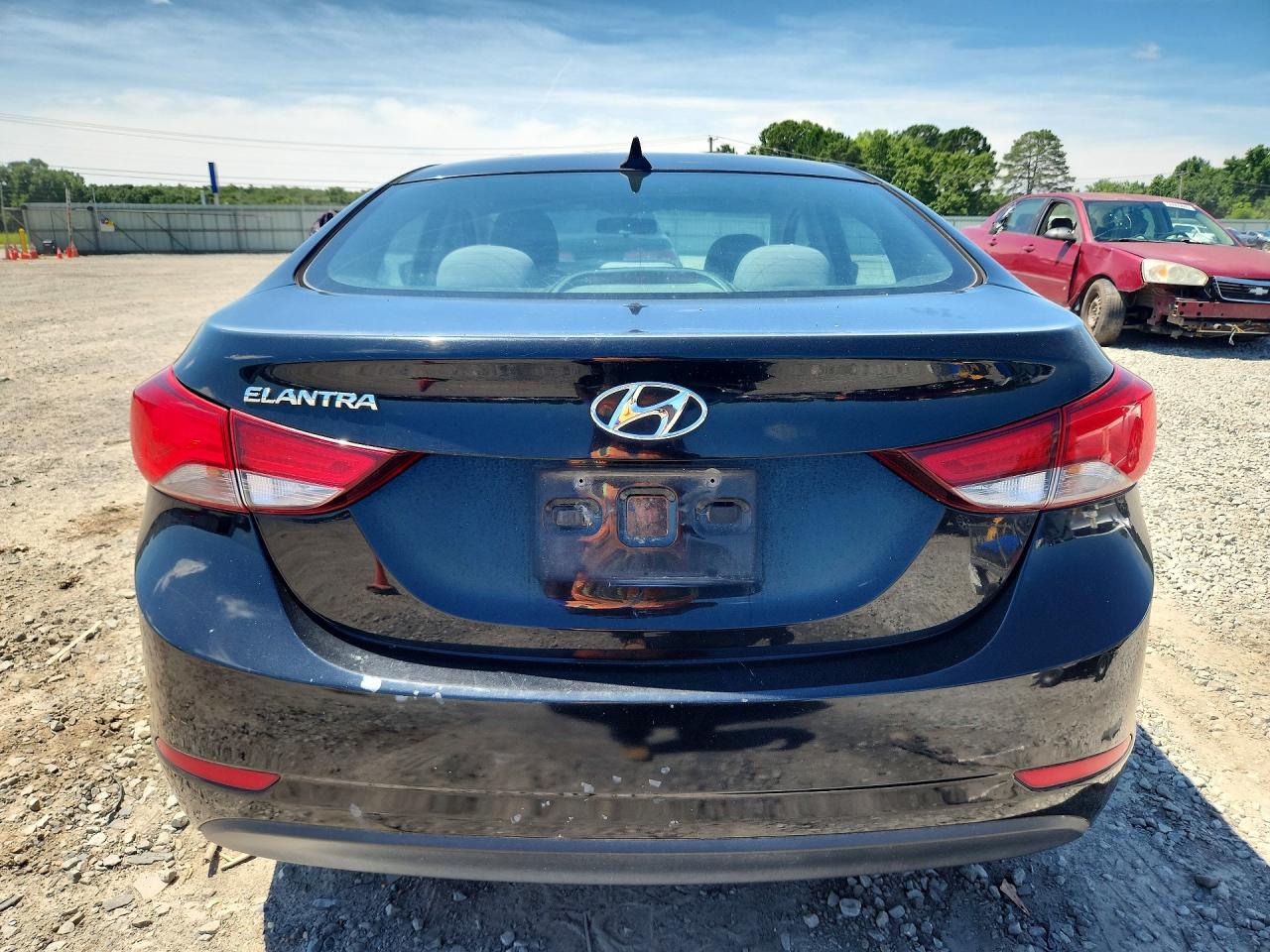 2015 Hyundai Elantra Se Black vin: 5NPDH4AE5FH647033