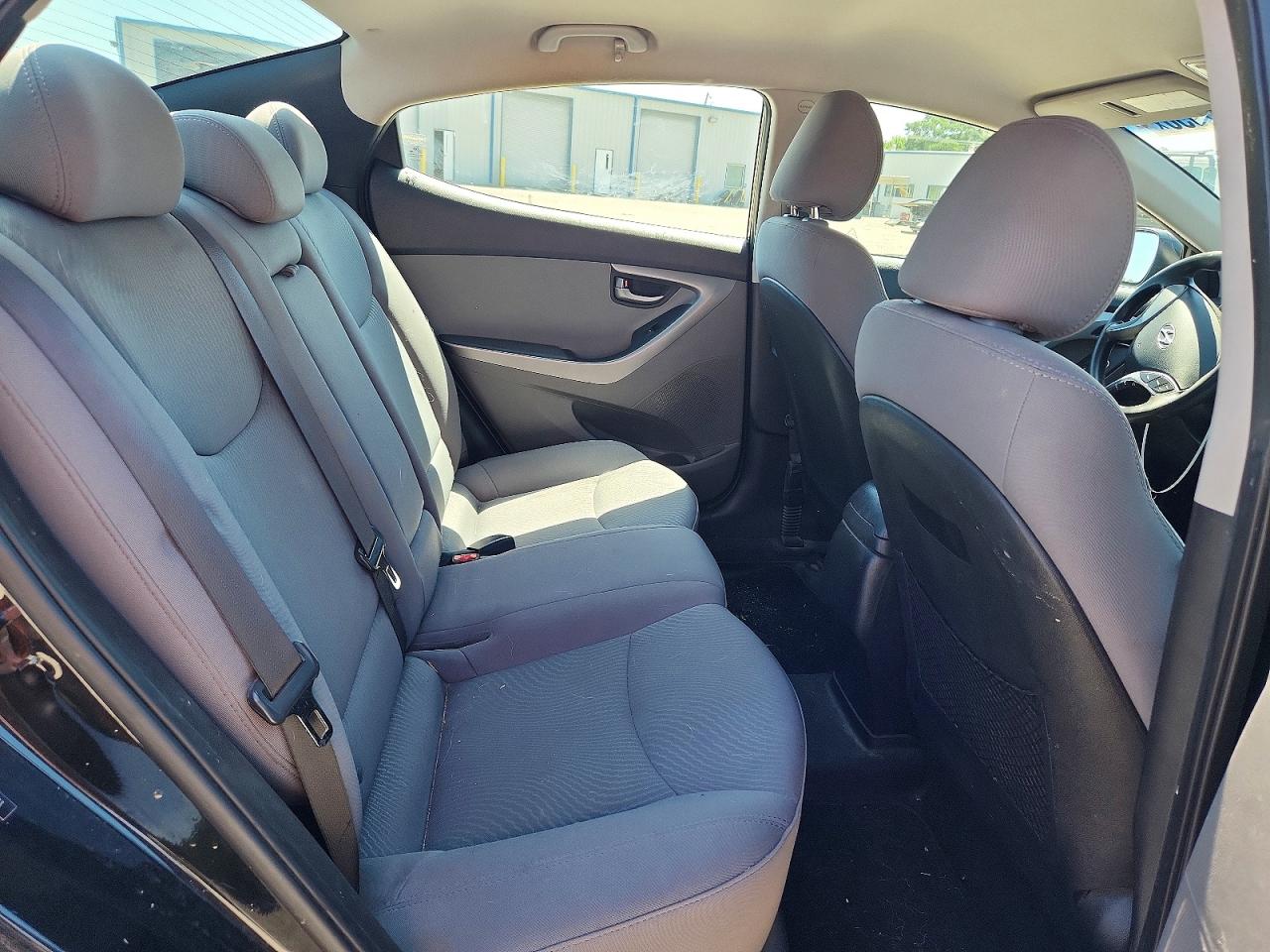 2015 Hyundai Elantra Se Black vin: 5NPDH4AE5FH647033