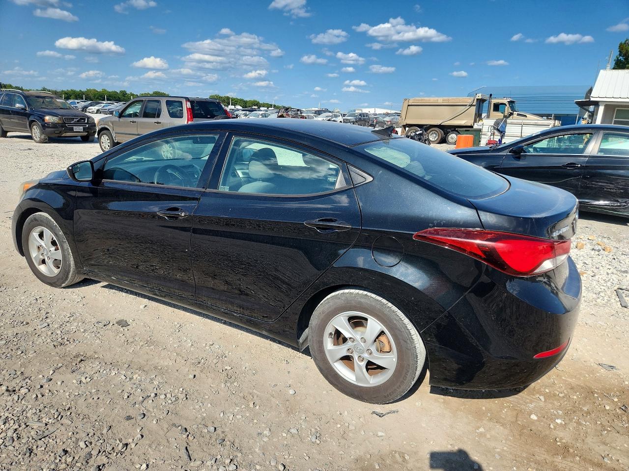 2015 Hyundai Elantra Se Black vin: 5NPDH4AE5FH647033