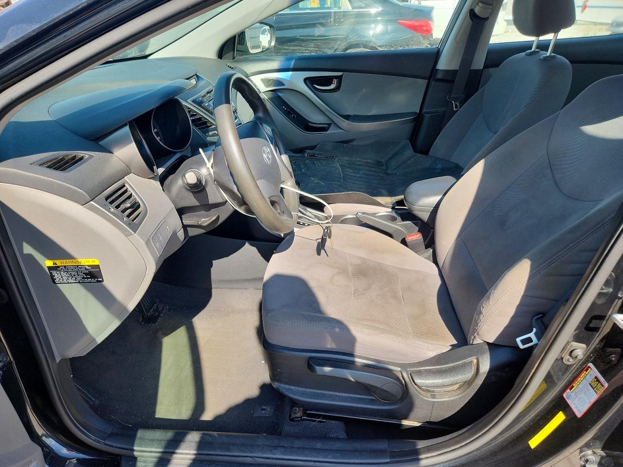 2015 Hyundai Elantra Se Black vin: 5NPDH4AE5FH647033