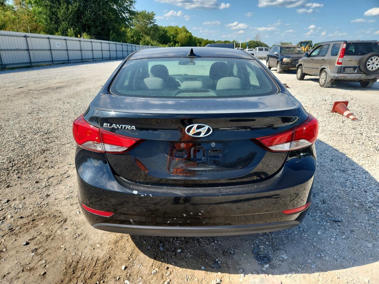 2015 Hyundai Elantra Se Black vin: 5NPDH4AE5FH647033