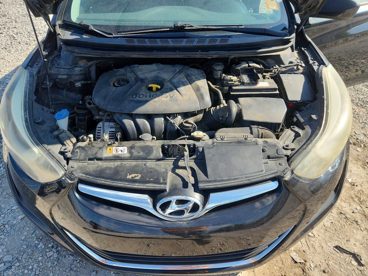 2015 Hyundai Elantra Se Black vin: 5NPDH4AE5FH647033