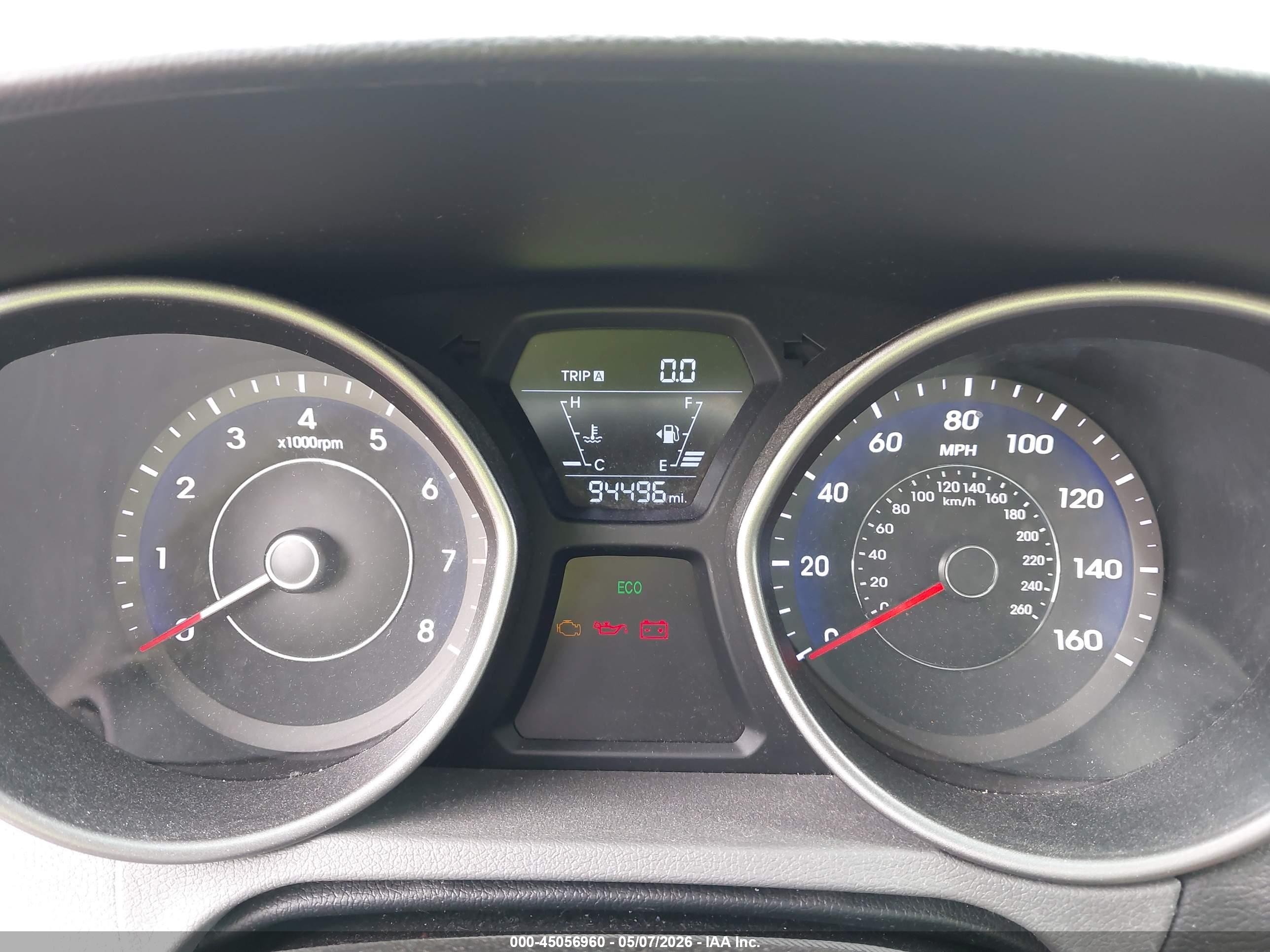 2015 Hyundai Elantra Se Blue vin: 5NPDH4AE5FH648828