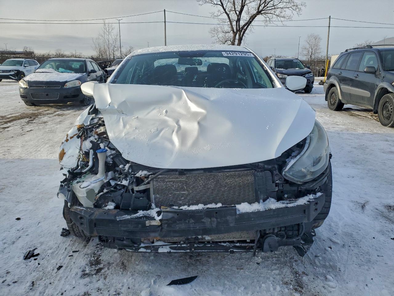 2015 Hyundai Elantra Se White vin: 5NPDH4AE5FH651521