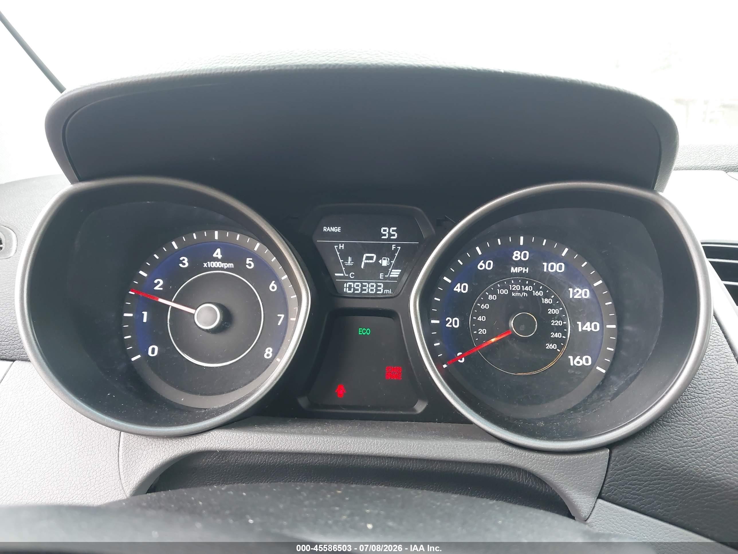 2015 Hyundai Elantra Se White vin: 5NPDH4AE5FH652376