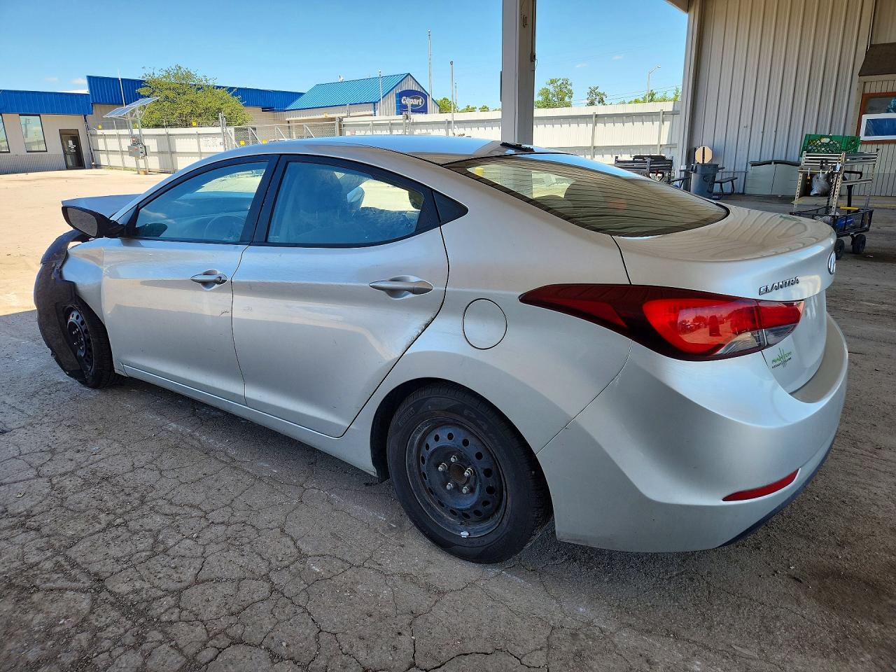 2016 Hyundai Elantra Se Серебряный vin: 5NPDH4AE5GH719530