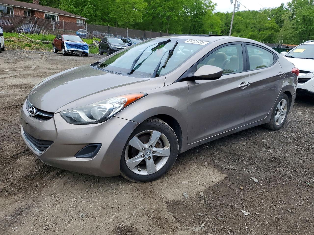 2011 Hyundai Elantra Gold vin: 5NPDH4AE6BH007200