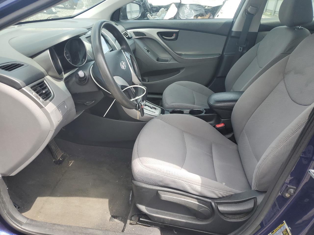 2011 Hyundai Elantra Gls Blue vin: 5NPDH4AE6BH031450