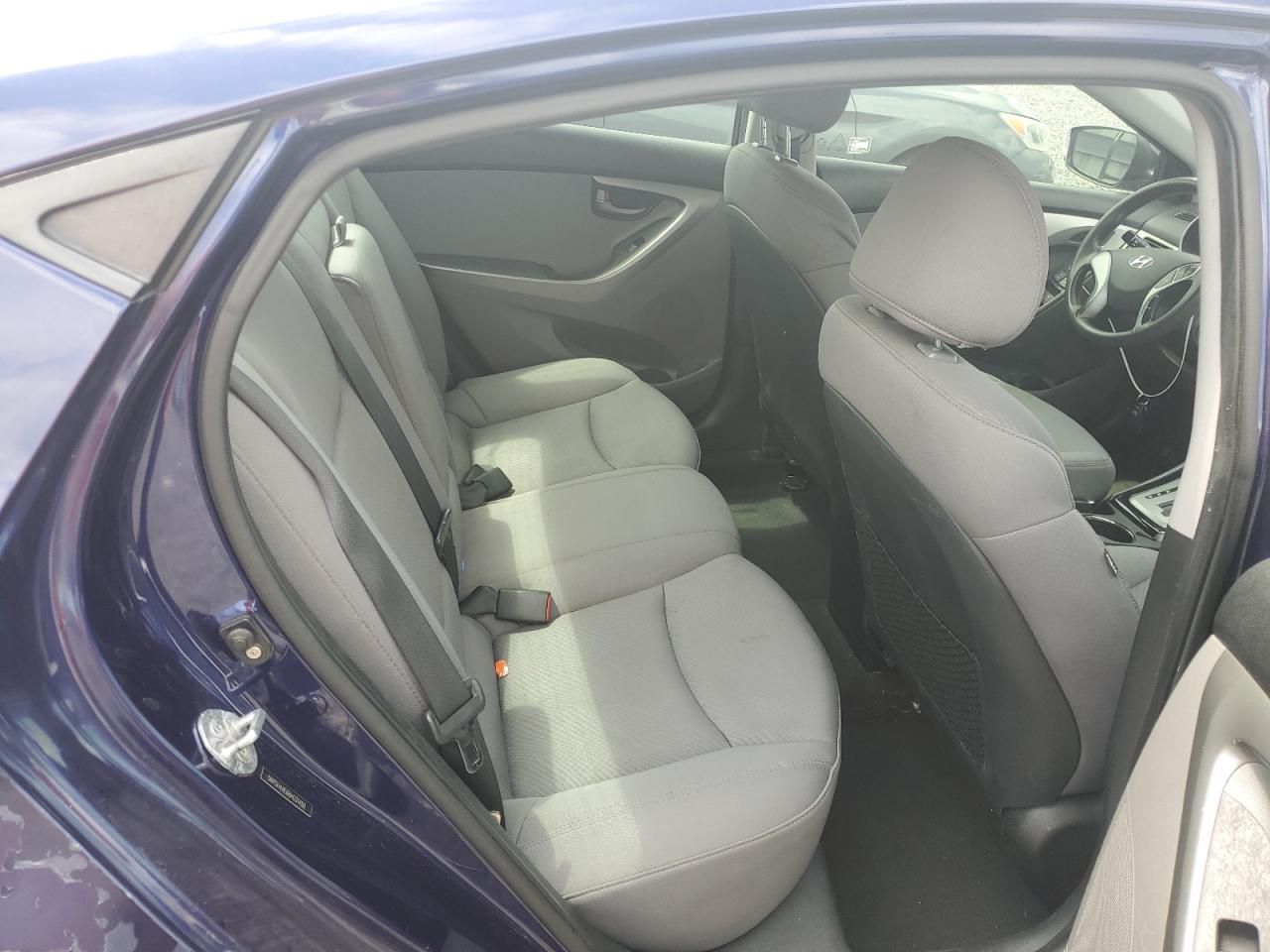 2011 Hyundai Elantra Gls Blue vin: 5NPDH4AE6BH031450