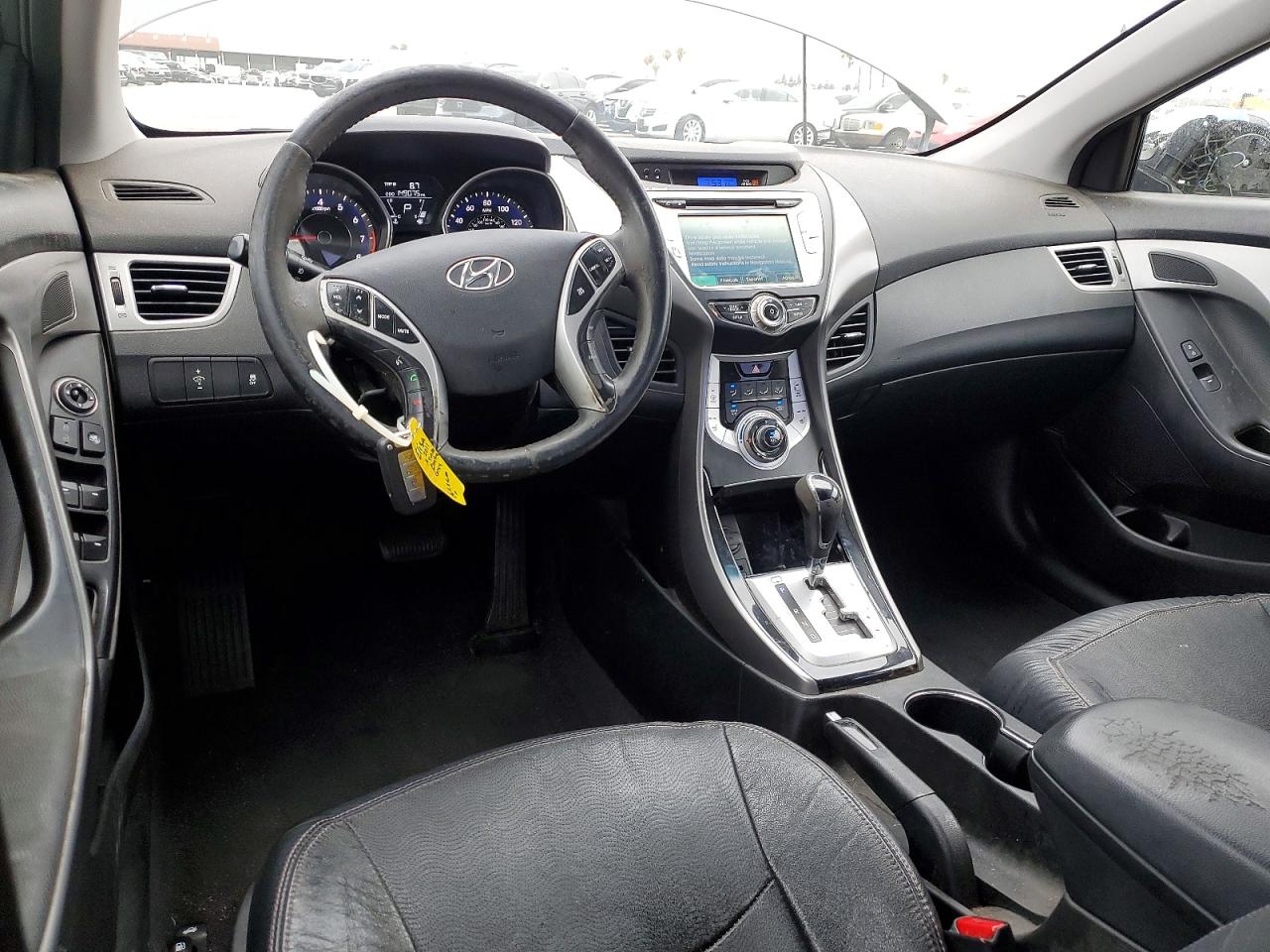 2011 Hyundai Elantra Limited Gray vin: 5NPDH4AE6BH039631