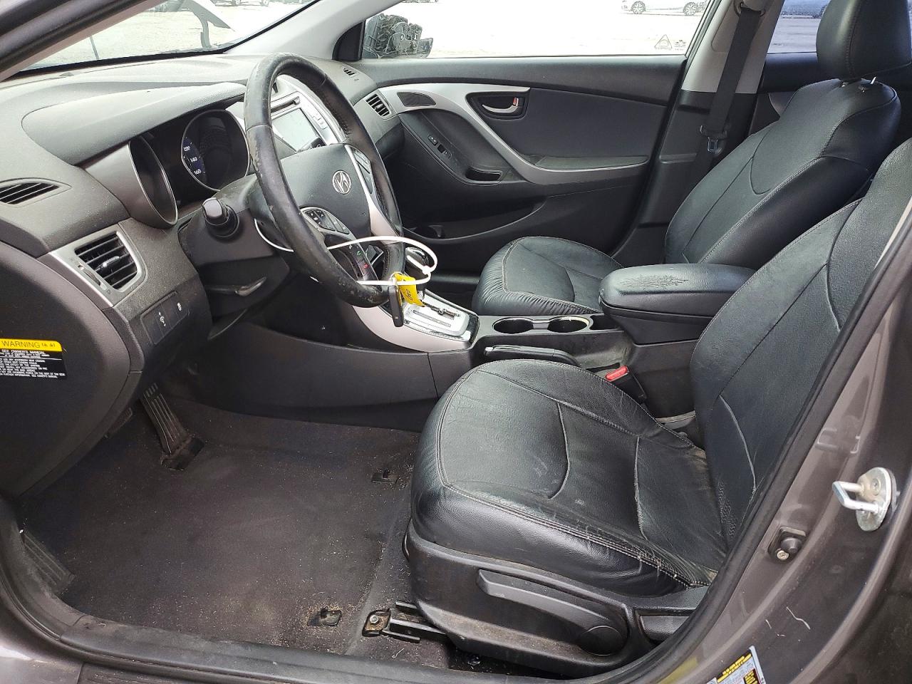 2011 Hyundai Elantra Limited Gray vin: 5NPDH4AE6BH039631