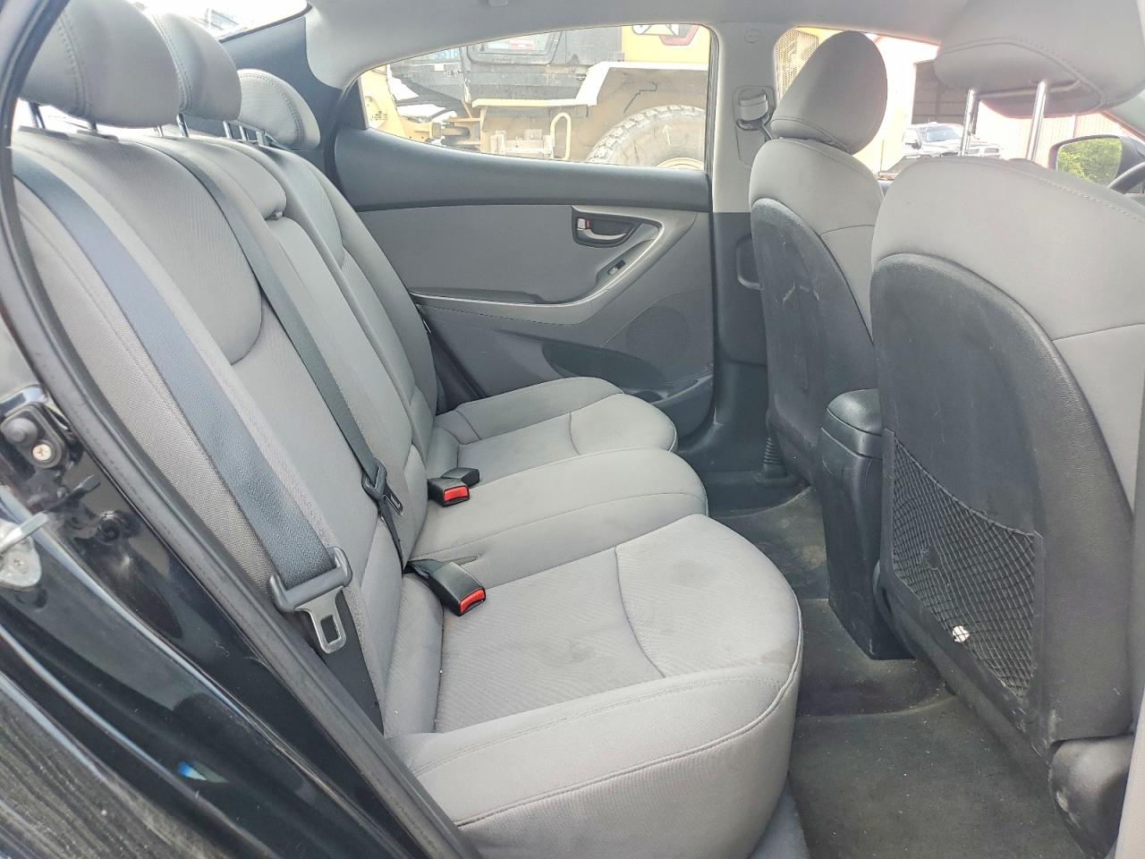 2011 Hyundai Elantra Gls Black vin: 5NPDH4AE6BH042237