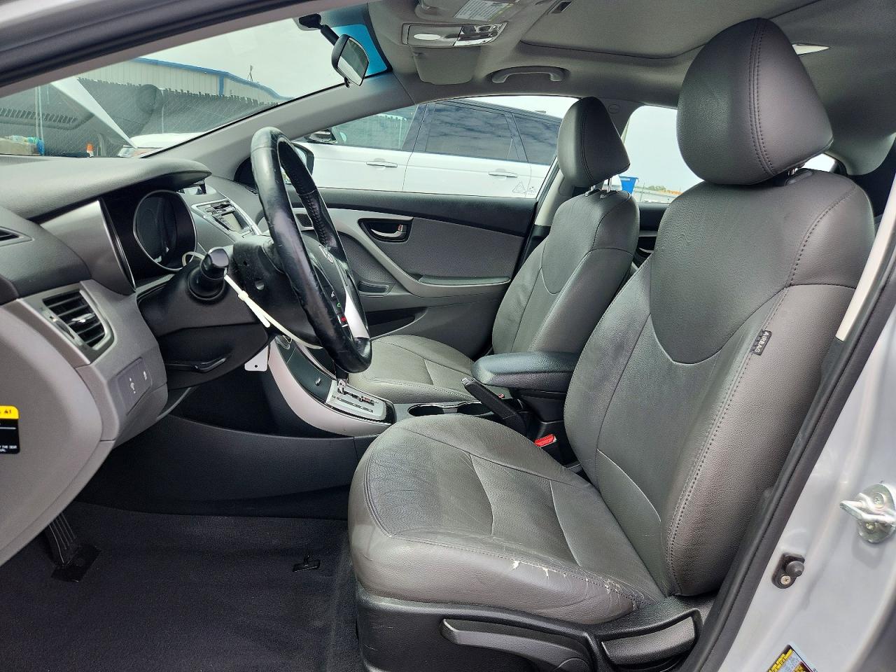 2011 Hyundai Elantra Limited Silver vin: 5NPDH4AE6BH075478