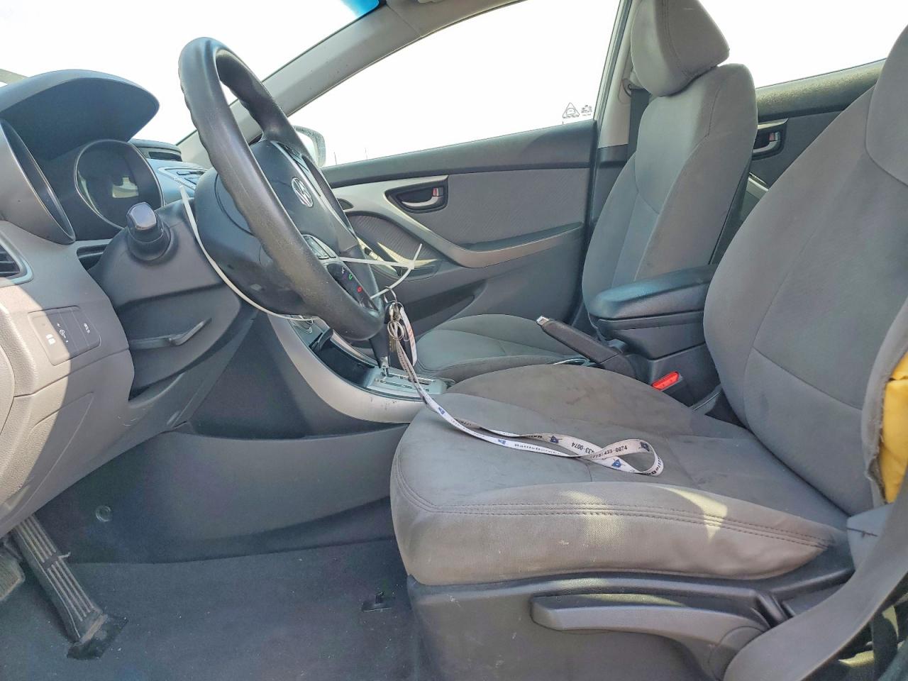 2012 Hyundai Elantra Gls Silver vin: 5NPDH4AE6CH069858