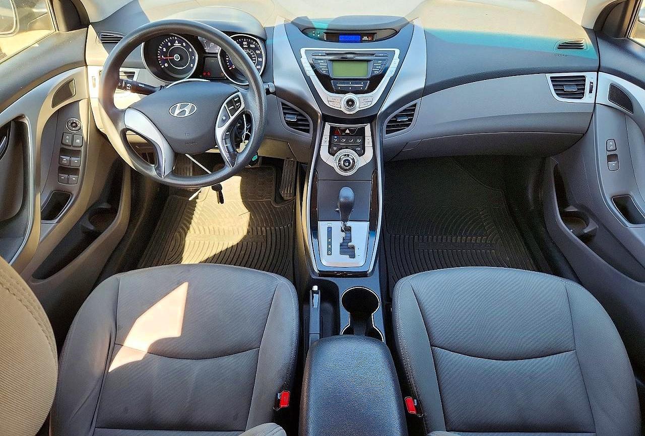 2012 Hyundai Elantra Gls Gray vin: 5NPDH4AE6CH084618