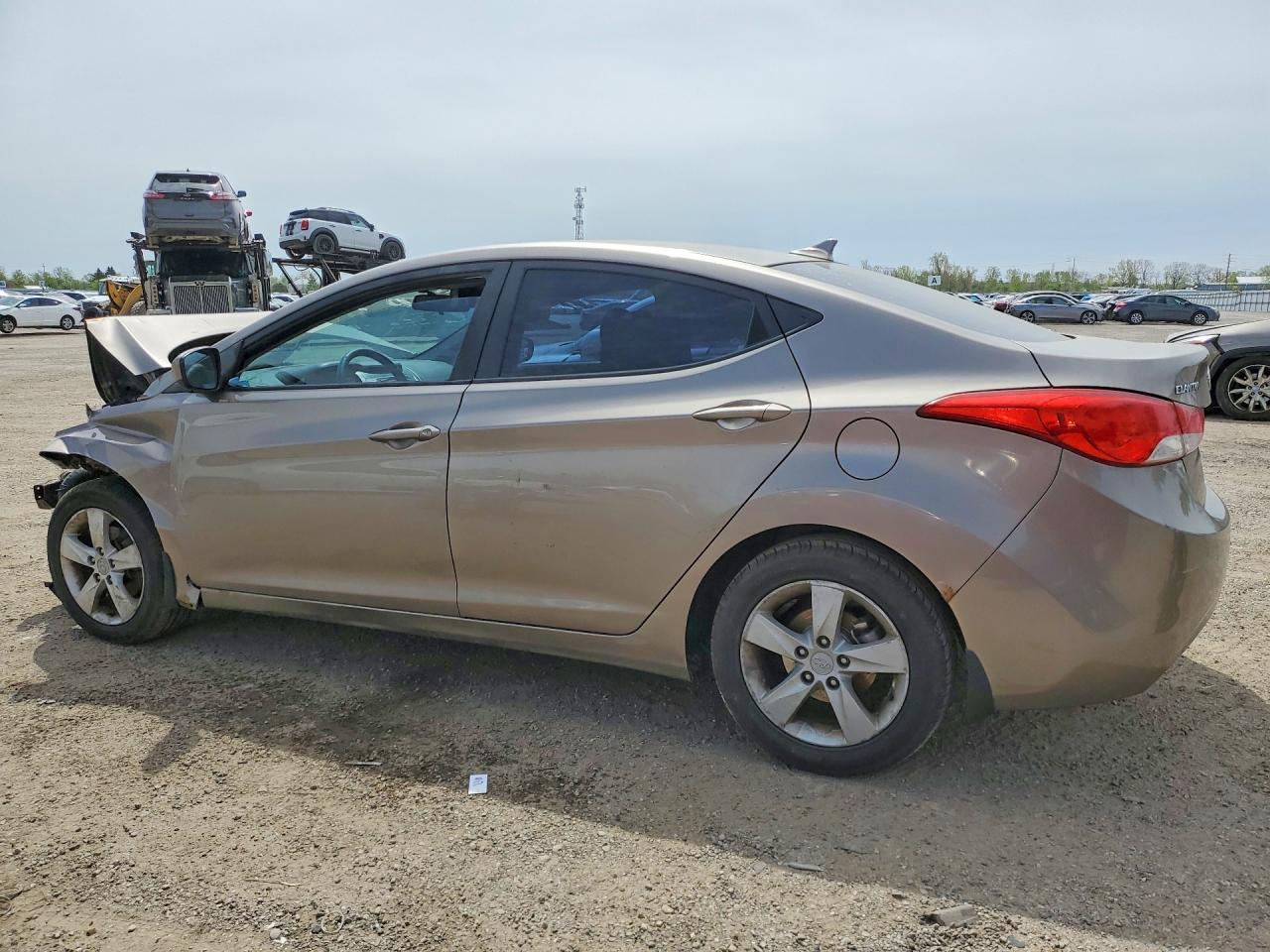 2012 Hyundai Elantra Gls Tan vin: 5NPDH4AE6CH087552