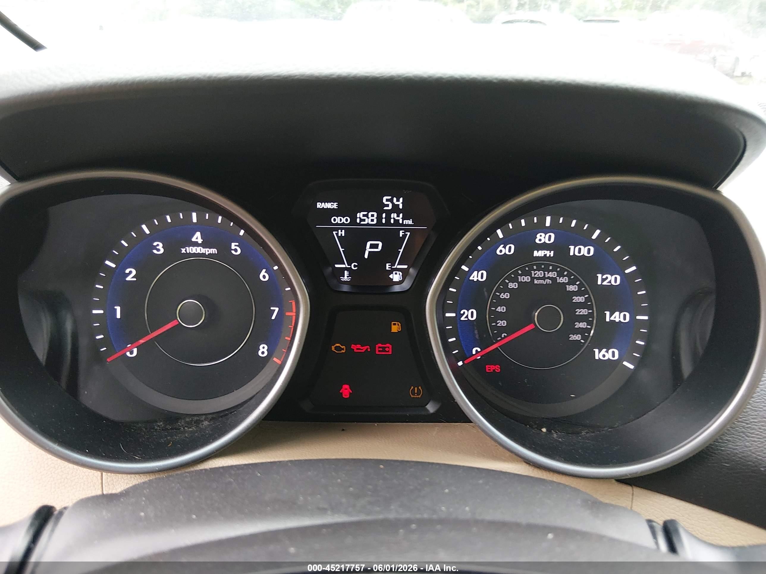 2012 Hyundai Elantra Gls Бежевый vin: 5NPDH4AE6CH097403