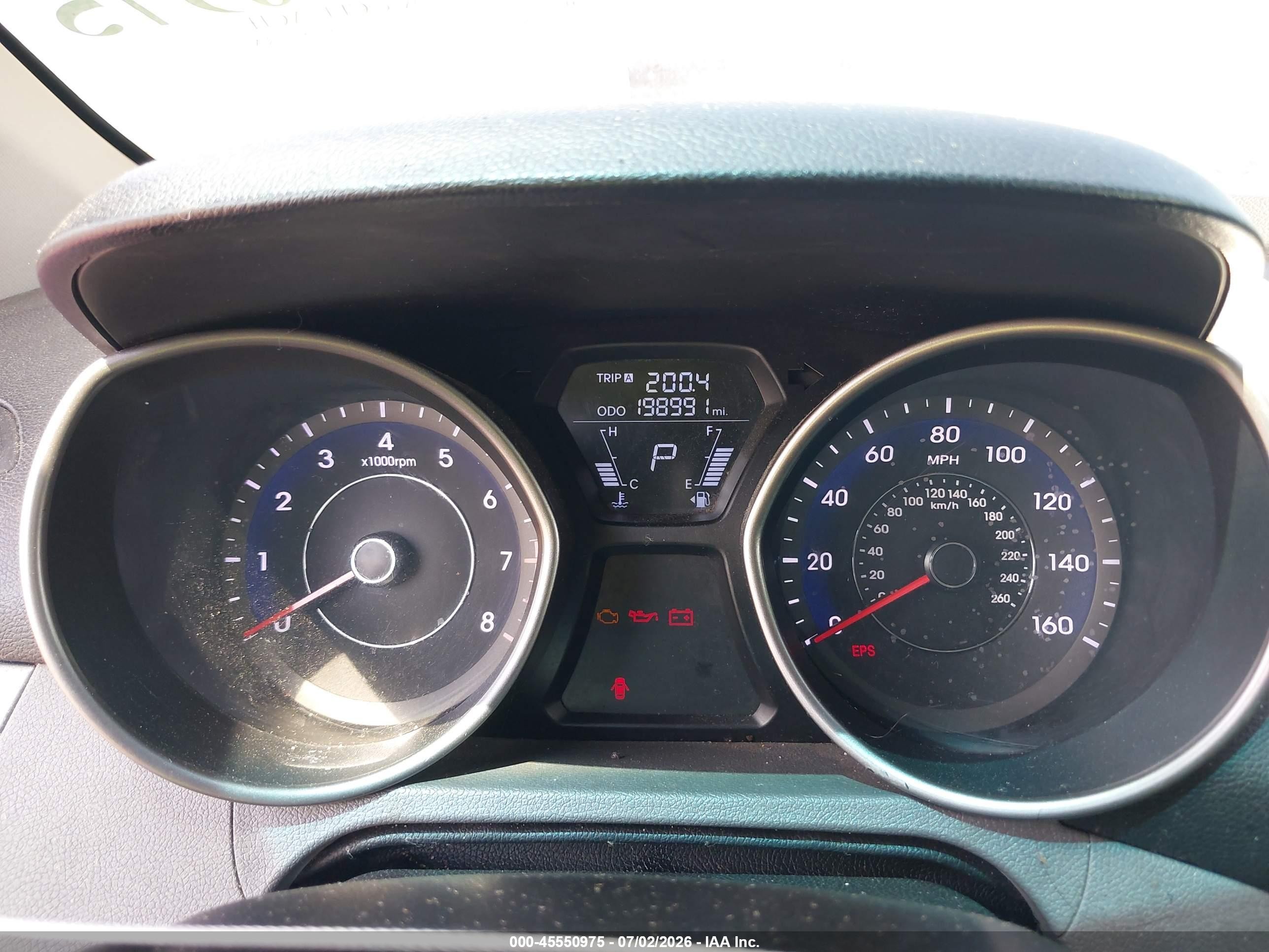 2012 Hyundai Elantra Gls Black vin: 5NPDH4AE6CH102308