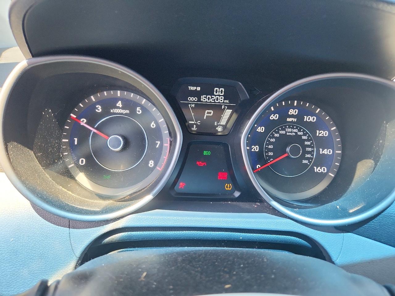 2012 Hyundai Elantra Gls Blue vin: 5NPDH4AE6CH105421