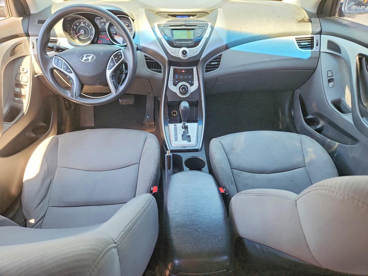 2012 Hyundai Elantra Gls Blue vin: 5NPDH4AE6CH105421