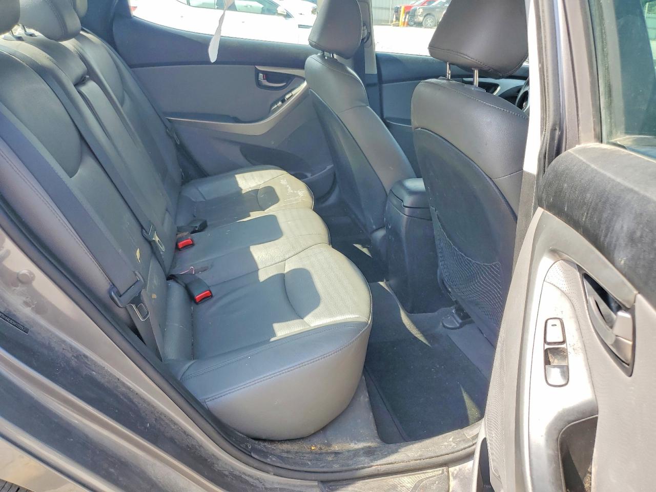 2012 Hyundai Elantra Limited Gray vin: 5NPDH4AE6CH111221