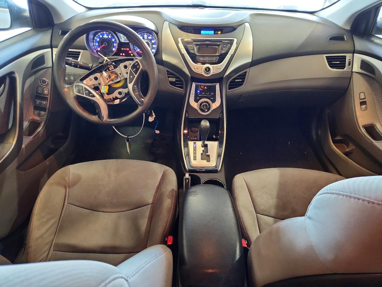 2012 Hyundai Elantra Gls Серебряный vin: 5NPDH4AE6CH127211