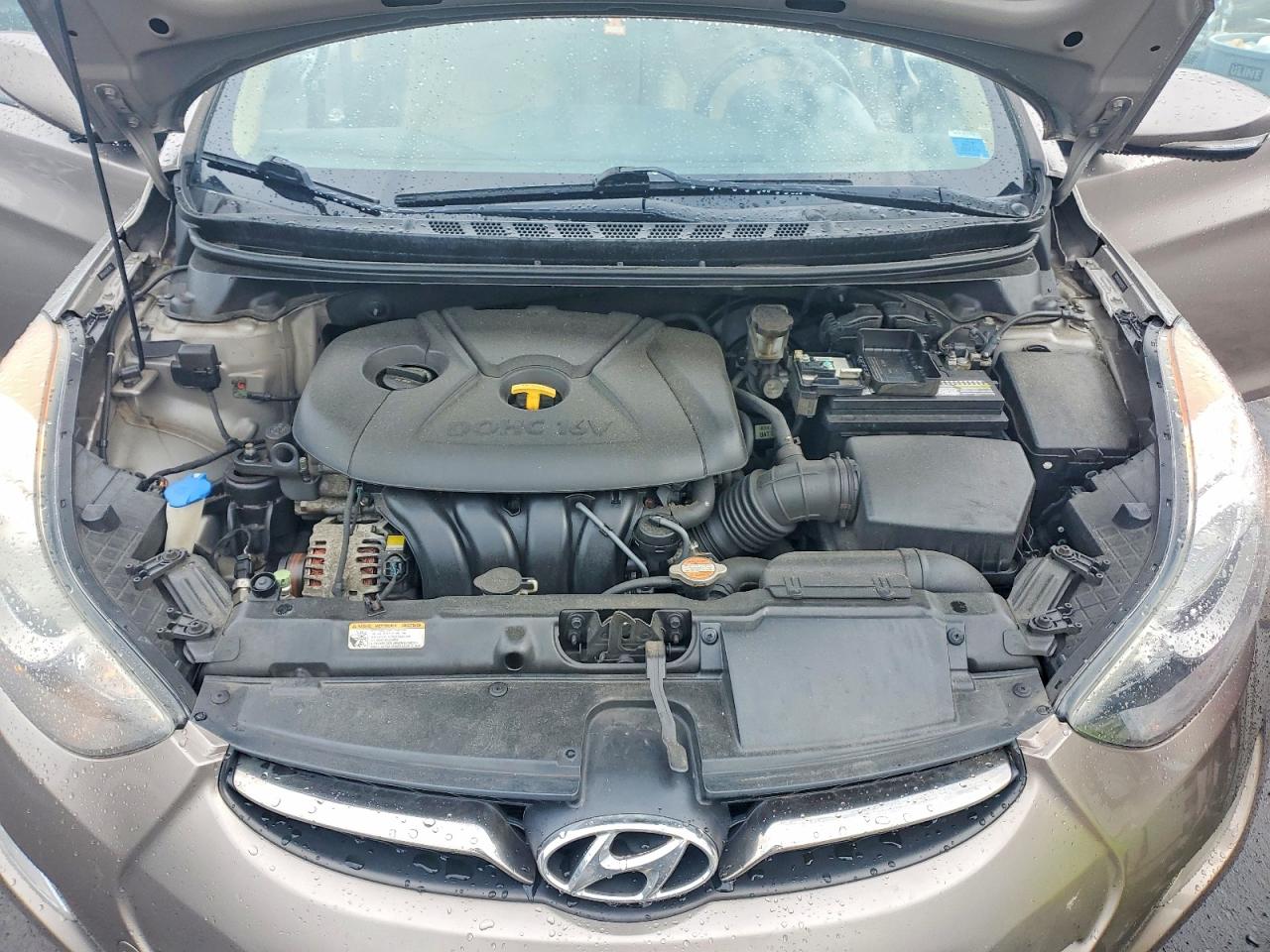 2012 Hyundai Elantra Limited Brown vin: 5NPDH4AE6CH132473