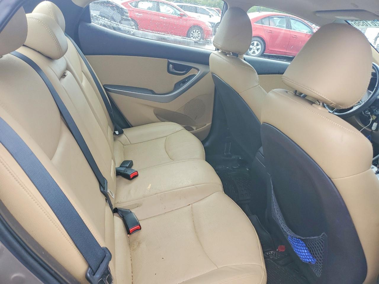 2012 Hyundai Elantra Limited Brown vin: 5NPDH4AE6CH132473