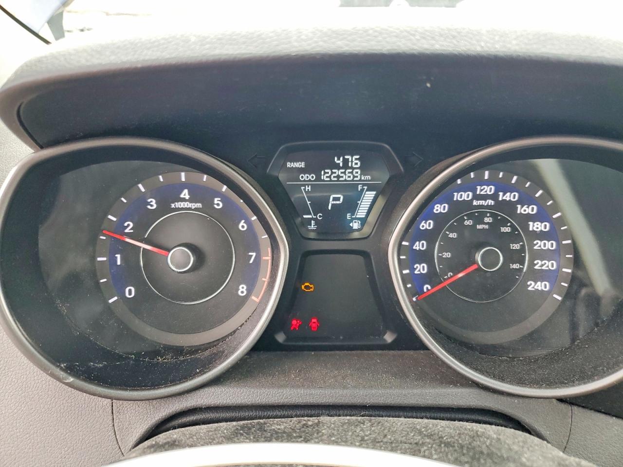 2012 Hyundai Elantra Gls Blue vin: 5NPDH4AE6CH133493