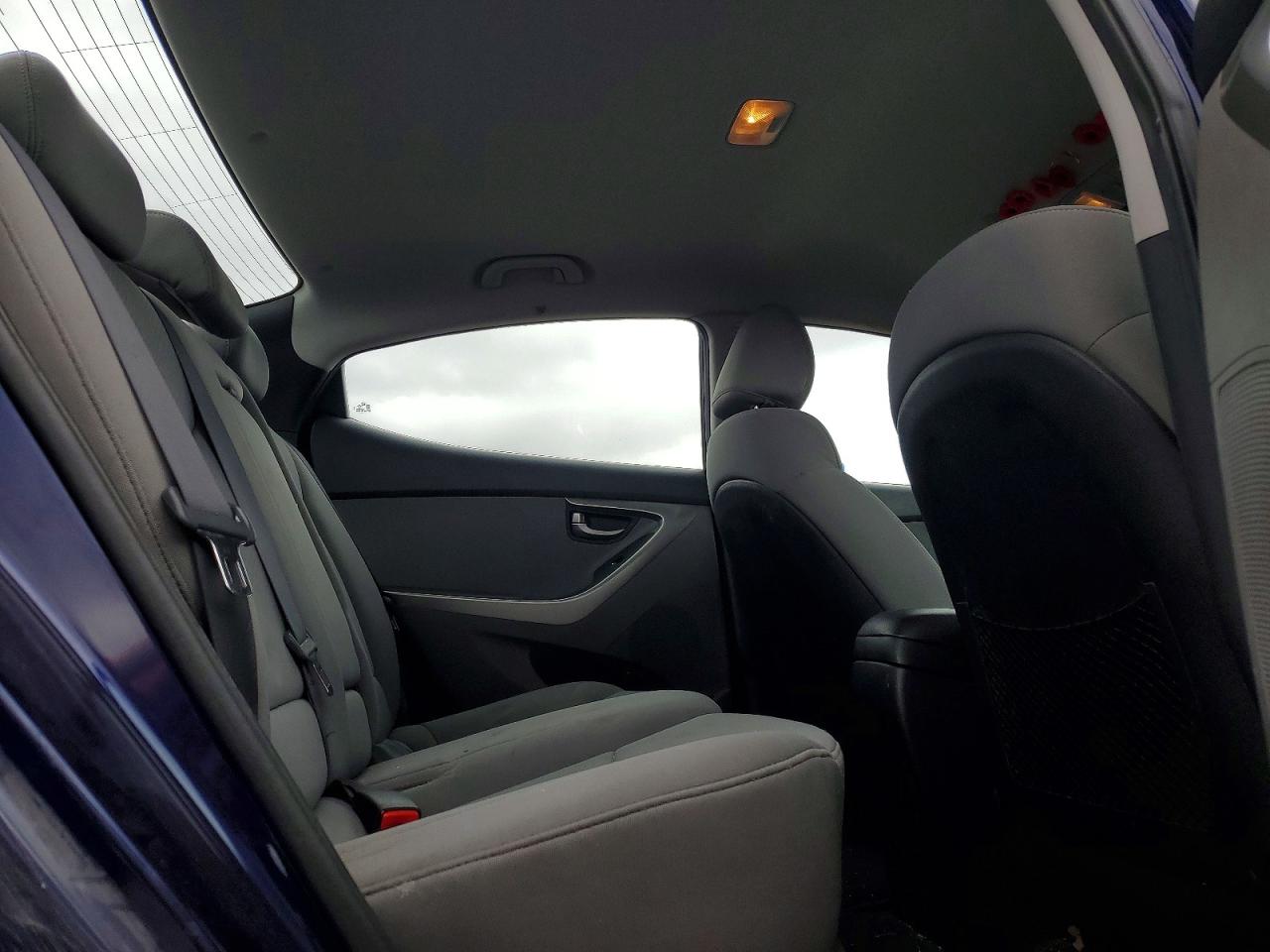 2012 Hyundai Elantra Gls Blue vin: 5NPDH4AE6CH133493
