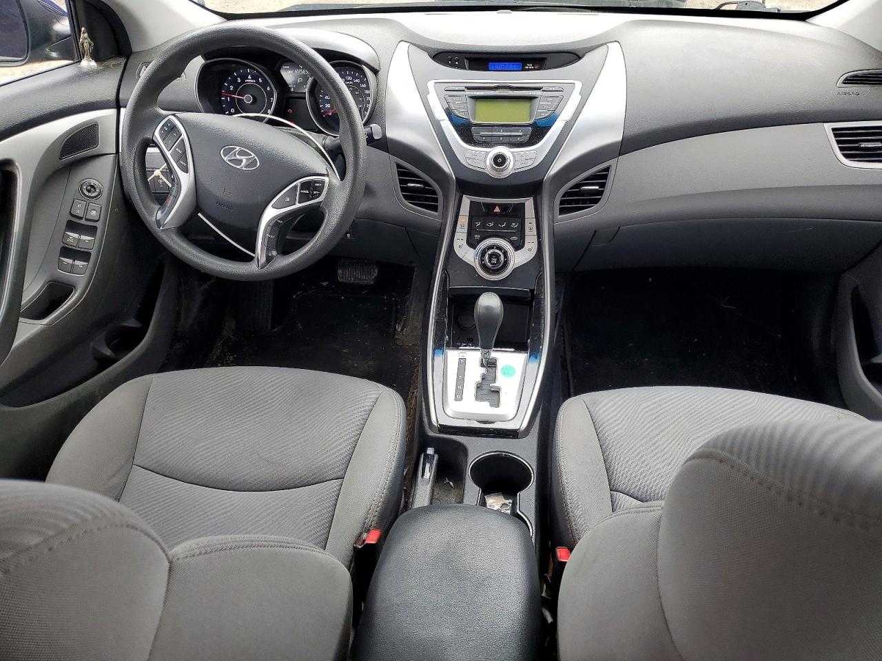 2012 Hyundai Elantra Gls Blue vin: 5NPDH4AE6CH133493