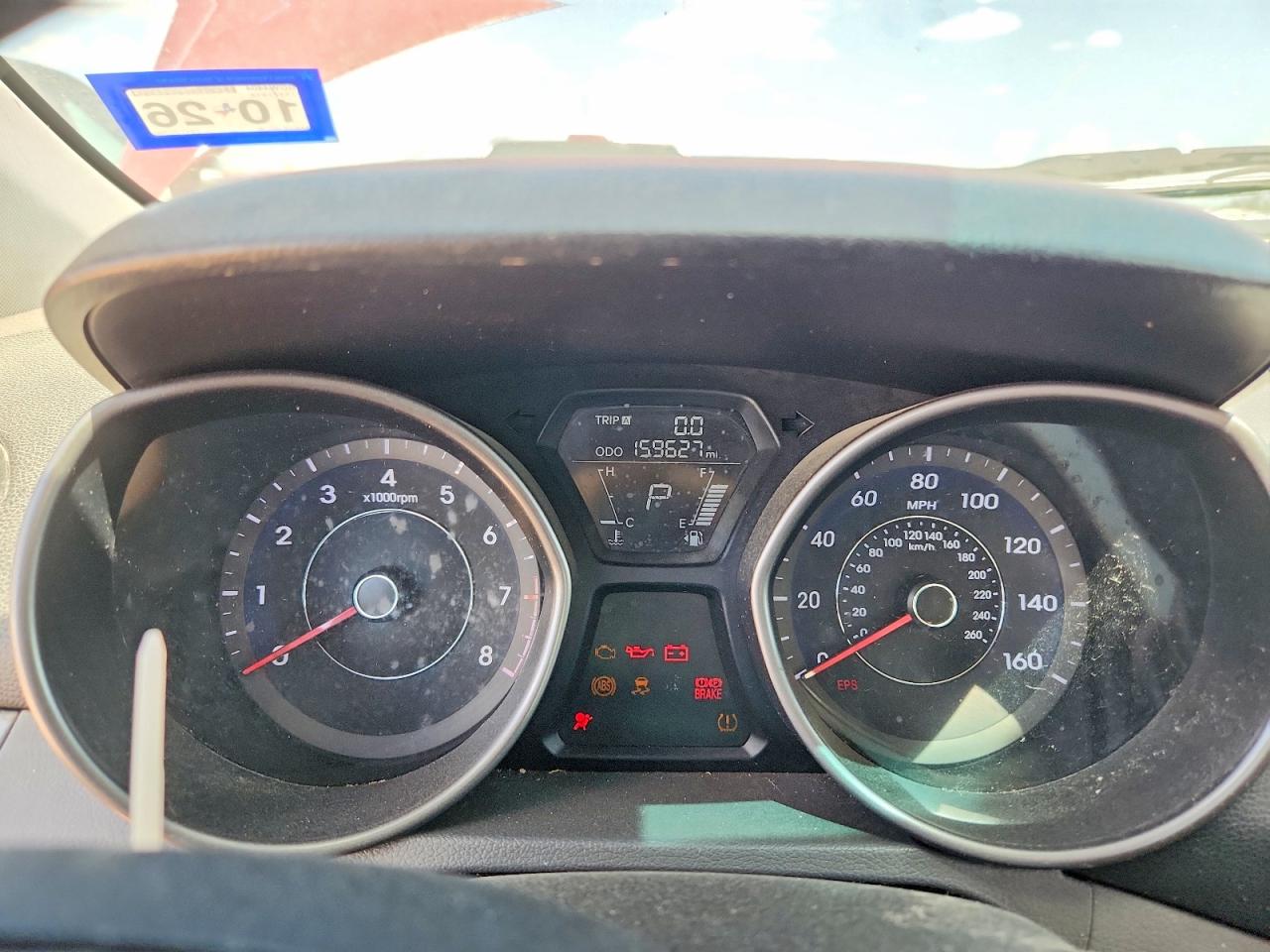 2012 Hyundai Elantra Gls Red vin: 5NPDH4AE6CH139598