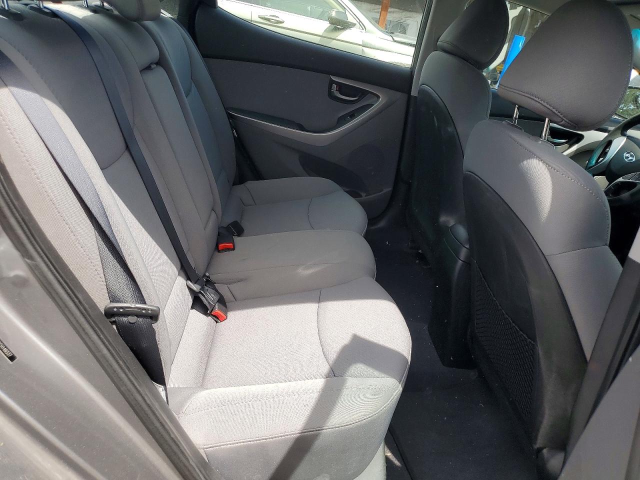 2012 Hyundai Elantra Gls Gray vin: 5NPDH4AE6CH149337